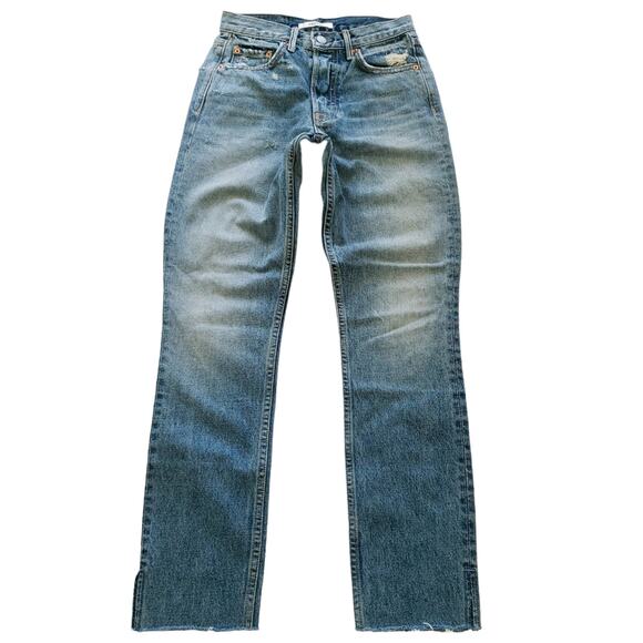 GRLFRND Denim - GRLFRND Karolina distressed high rise skinny jeans in Whole Lotta Love Sz 24 NEW